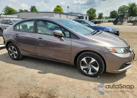 2015 Honda Civic Ex из США, поврежденный, VIN 19XFB2F85FE263355